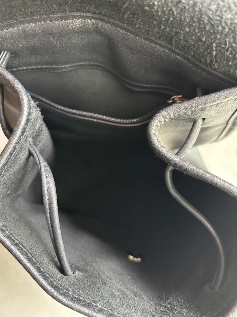 Vintage Coach Backpack Daypack with Nickel Hardware